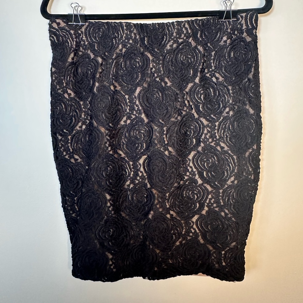 Forever 21+ Lace Layered Mini Skirt